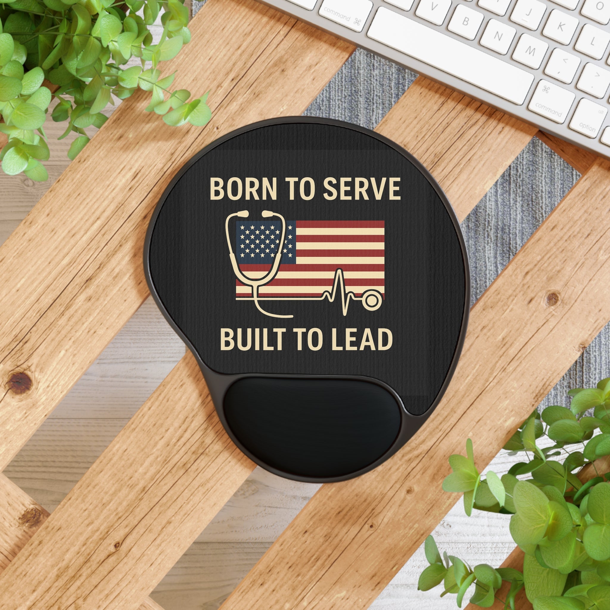 Mouse Pad With Wrist Rest